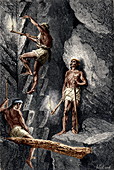 Miners at Chihuahua,Mexico