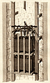 Mining safety cage,19th century
