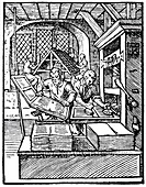Printing press,16th century