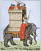 Roman elephant of war