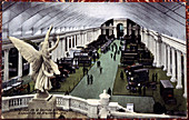 Car exhibition at the 1910 World Fair