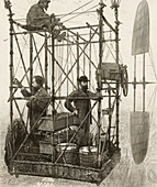 Tissandier electric airship,1883