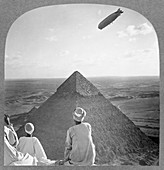 Graf Zeppelin in Egypt,1931