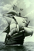Christopher Columbus's ship Santa Maria