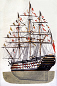18th century warship