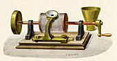 Edison's phonograph,1878