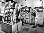 Mass spectrometer,1954
