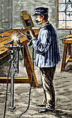 Carbon arc welding,1900