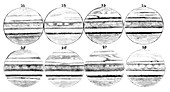 19th century drawings of Jupiter