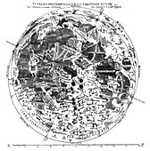 Riccioli's Moon map,1651