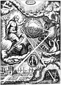 Kircher's book on optics,1646