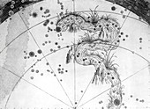Eridanus constellation,1603