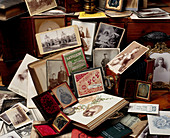 Assortment of historical photographic equipment