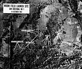 Cuban Missile Crisis of 1962,aerial view