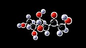 Fructose molecule