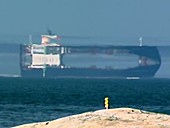 Cargo ship, superior mirage