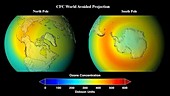 Ozone depletion without CFC ban