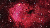Emission nebula NGC 3324