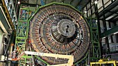 CMS construction at CERN