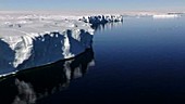 Ice front, Brunt Ice Shelf, Antarctica