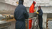 Ice core drill, Antarctica