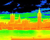 Houses of Parliament, thermogram