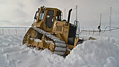 Snow plough, Antarctica