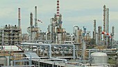 Oil refinery day
