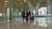 Airport foot traffic