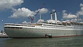 Rotterdam harbour - cruise vessel