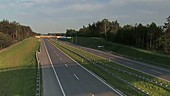 Empty motorway