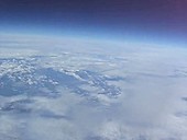 High-altitude helium balloon