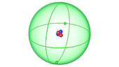 Helium atom