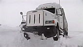 Blizzard in Colorado, USA