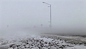 Blizzard in Colorado, USA