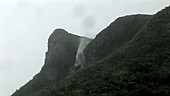 Reversed waterfall, Super Typhoon Krosa
