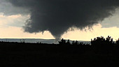 Tornado forming in Texas, USA