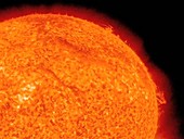 Solar coronal mass ejection, 01 08 2010