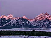Teton Range, Wyoming, USA