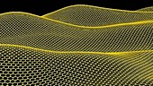 Graphene sheet undulating