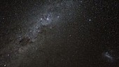 Southern Milky Way timelapse