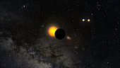 Exoplanet Gliese 667Cb