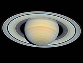 Saturn's rings at maximum angle