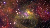 Nebula in the Large Magellanic Cloud