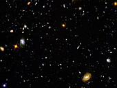 Hubble Ultra Deep Field flight
