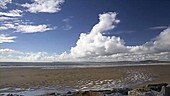 Swansea bay clouds, timelapse