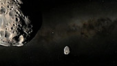 Binary asteroid