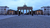 Brandenburg Gate timelapse