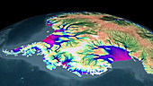 Antarctic ice flows