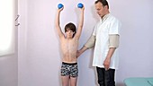 Scoliosis therapy exercises